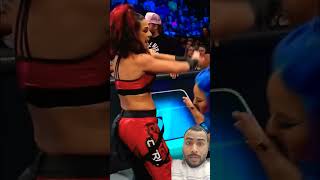 wwe bayley smackdown ajstyles wweraw wrestling wwesmackdown smackdown suplex shorts [upl. by Poppo]