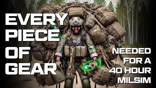 How to Pack for a 40 Hour Milsim [upl. by Nednal]