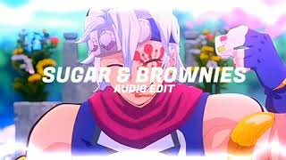 Dharia  Sugar amp Brownies edit audio  Use earphonesheadphones [upl. by Roumell]