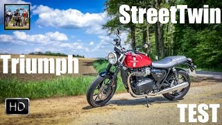 Triumph StreetTwin TEST  Das Kurvenmonster [upl. by Perseus959]