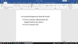 Législation du travail les caractéristiques du droit de travail [upl. by Coady155]