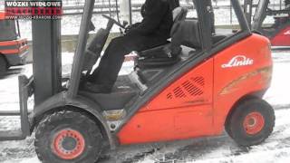 Diesel Forklift Gabelstapler Linde 2006 H30D H 30 D H30 393 3 ton For Sale [upl. by Eiuqram]