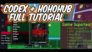 CODEX X HOHOHUB SCRIPT FULL TUTORIAL [upl. by Farrish]