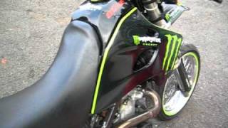 kawasaki klx 650 supermoto monster [upl. by Adama]