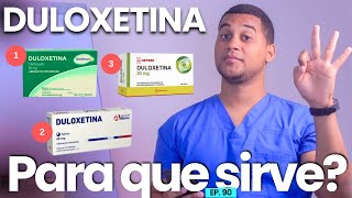 DULOXETINA PARA QUE SIRVE  3 COSAS [upl. by Bolen336]