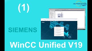 first step WinCC Unified  WinCC Unified V19  installation [upl. by Saphra]