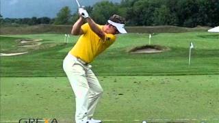 Luke Donald  slow motion golf swing [upl. by Kennett750]