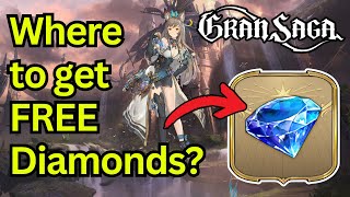 How to Get Diamonds  Gran Saga Global [upl. by Zined894]