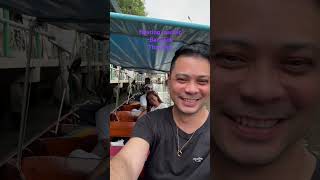 floating marketBangkok Thailand floatingmarket bangkok thailand travel tarvelvlog adventure [upl. by Hesta]