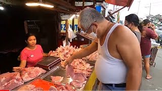 Zapote WET MARKET REAL SCENES  Bacoor CAVITE Philippines StreetVlog  WalkTour2022 zapotemarket [upl. by Shalom]