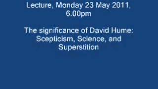 The significance of David Hume Scepticism science and superstition [upl. by Nnail100]