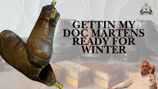 Getting my Doc Martens ready for winter [upl. by Jarin]