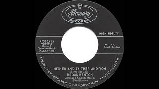 Hither And Thither And Yon Brook Benton 1960 [upl. by Redlac]