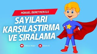 3Sınıf Matematik 6ders Sayıları Karşılaştırma ve Sıralama [upl. by Hgielrebma]