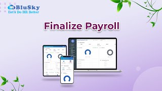 How to Review and Finalize Payroll in HRBluSky [upl. by Valonia432]