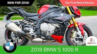 2018 BMW S1000R  Our First Ride and Review [upl. by Kina]