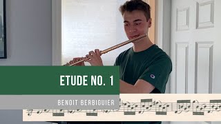 Berbiguier Flute Etude No 1 [upl. by Iveel]