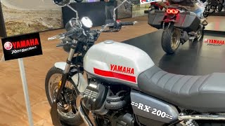 Yamaha New RX 200 Bike 2023 Model  launch Confirmed  Price amp Features  Launch Date [upl. by Anat]