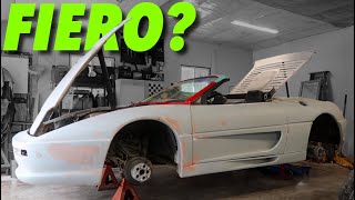 Project Ferrari 355 Replica BASED ON 1986 PONTIAC FIERO [upl. by Arrik]