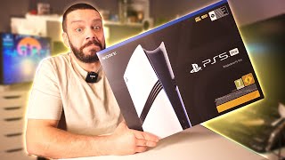 ECCO LA PS5 PRO UNBOXING E PRIME IMPRESSIONI [upl. by Ahtar367]