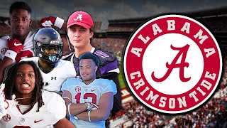 Alabama Crimson Tide Top 5 Recruits 2024 Are INSANE [upl. by Eric]