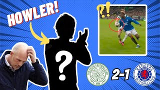 SHOCKING PERFORMANCE AWFUL REFEREE Celtic 21 Rangers REACTION [upl. by Adnahc]