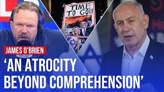 James OBrien says Israel are operating barbarically on an extreme scale  LBC [upl. by Ative]