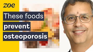 What to eat to avoid osteoporosis  Prof Cyrus Cooper amp Tim Spector [upl. by Rodman958]