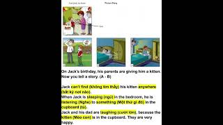 MOVERS TEST 1 PART 3 STORY B [upl. by Andriette]