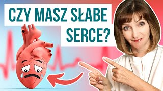 💥 OBJAWY chorego SERCA o których możesz NIE wiedzieć 💥 Słabe SERCE [upl. by Enilraep882]