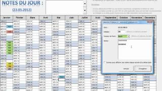 EXCEL Calendrier gratuit à télécharger [upl. by Ary]