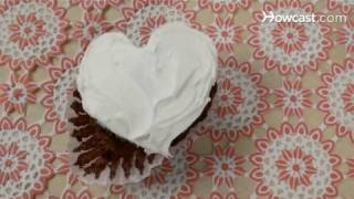 Quick Tips How to Make HeartShaped Cupcakes [upl. by Yanel292]