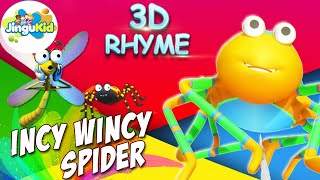 Incy Wincy Spider Nursery Rhyme With Lyrics  Cartoon Animation Rhymes amp Songs for Children [upl. by Engamrahc]