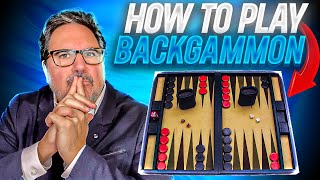 How To Play BACKGAMMON Super Easy [upl. by Sadie284]