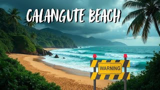 Goa Calangute Beach Situation Update  September 2024  Goa Vlog [upl. by Mendive]