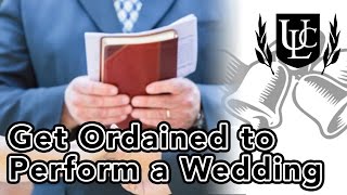 How to Become a Wedding Officiant [upl. by Okikuy]