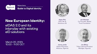 New European Identity eIDAS 20 and its interplay with existing eID solutions [upl. by Nyrat]