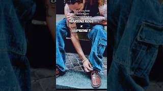 shoe collab MARTINE ROSE x SUPREME shoes [upl. by Beckerman]