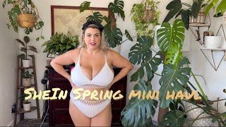 SheIn Plus Size Mini Spring Haul [upl. by Aural859]