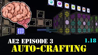 AE2 Tutorial  Part 3 AutoCrafting 118 [upl. by Idzik]