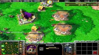 Warcraft 3  4v4 RT 058 [upl. by Suiramad]