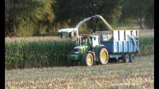 English Maize Harvest 2009 Its that time of year again [upl. by Rellia]