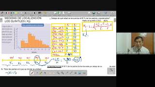 QUINTILES Y SU INTERPRETACION MEDIDAS DE LOCALIZACION [upl. by Still14]