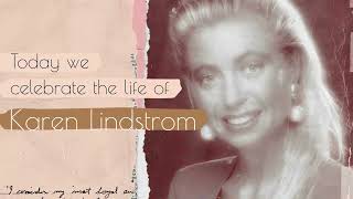 Karen Lindstrom celebrating her life in photos 19682019 [upl. by Seline]