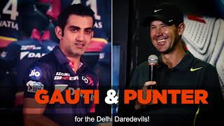 Runorder Gambhir and Ponting to turn Delhi Daredevils fortunes around [upl. by Parthen]