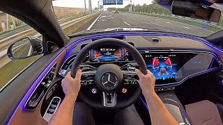 The New Mercedes AMG E53 E Class 2025 Test Drive [upl. by Aikemal]