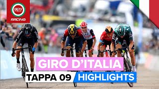 Giro DItalia 2022 Tappa 9  Highlights [upl. by Ahseenak317]