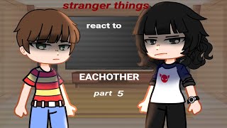 stranger things react  byler angst  will byers angst part 5 [upl. by Dis]