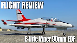 Eflite Viper 90mm EDF Assembly amp Flight Review  The RC Geek [upl. by Aisnetroh]