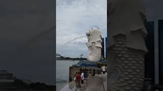 The merlion in Singapore [upl. by Callery]